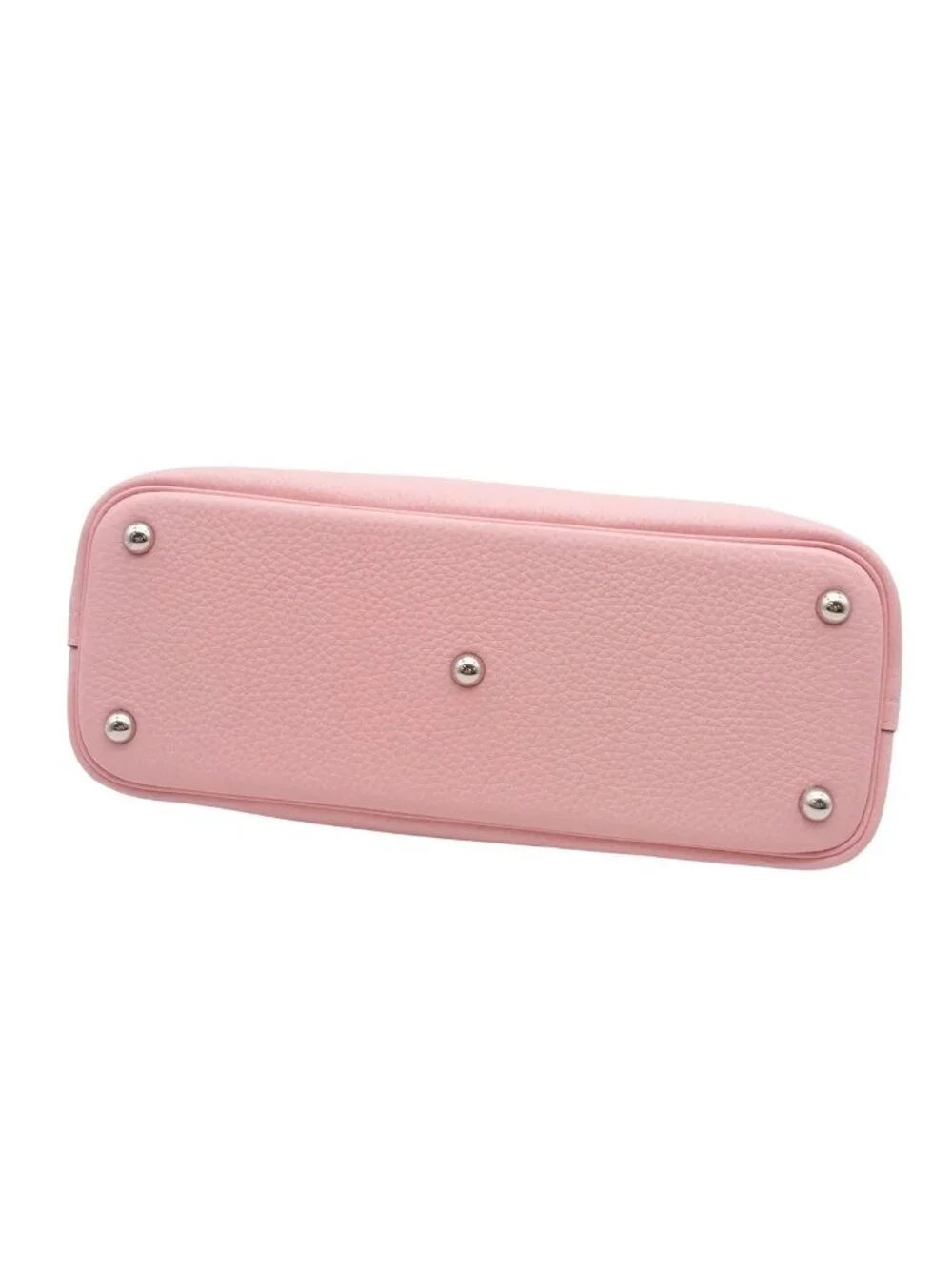Hermes Bolide 31 Rose Sakura Nata Silver Taurillon Clemence Verso 2-Way